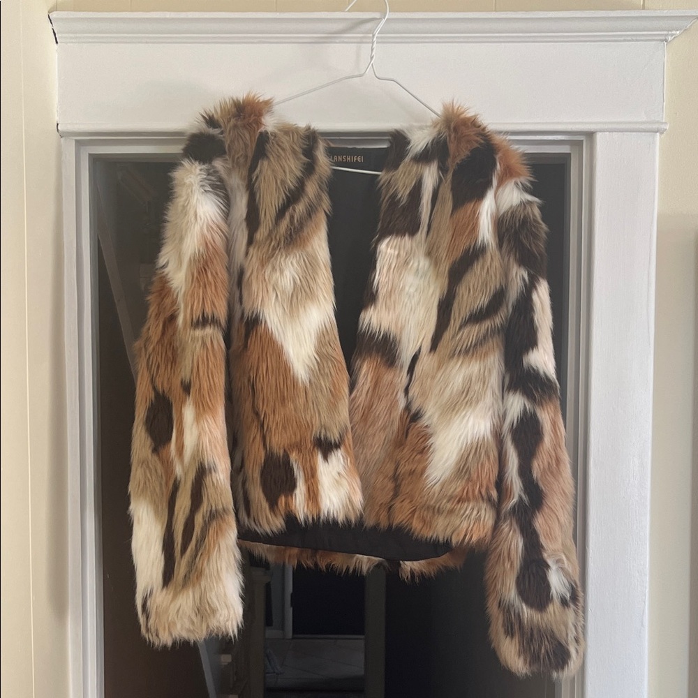 Faux Fur Jacket. NWOT.